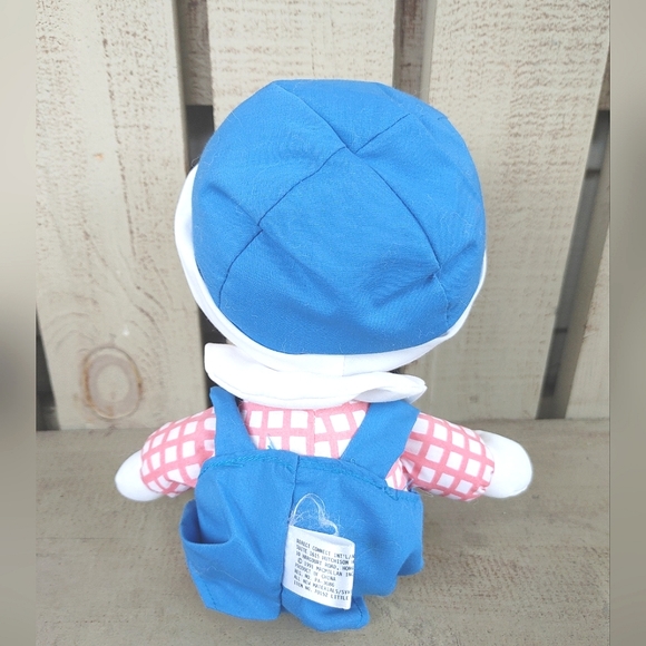 Raggedy Andy Doll Vintage 1991 Scare Crow Plush Plastic Face RARE Stuffed Toy - Picture 12 of 12